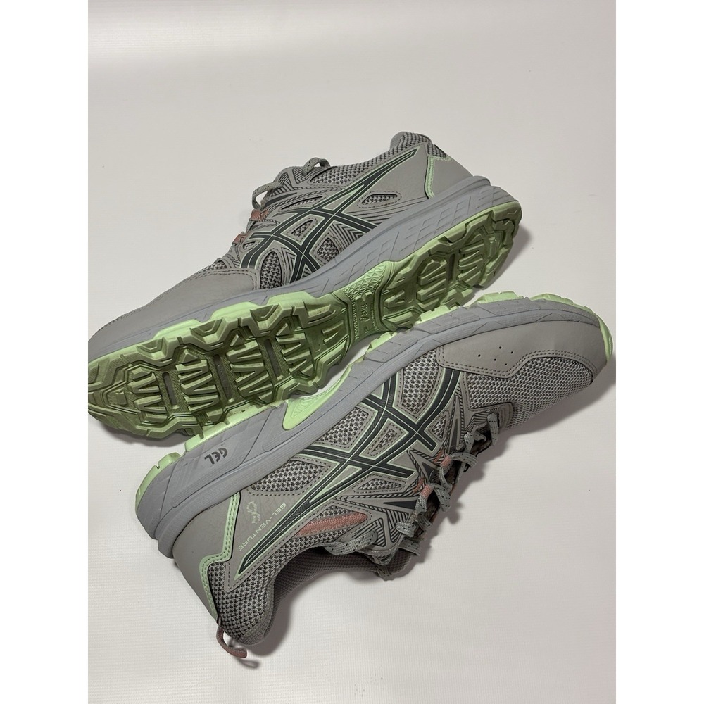 Asics‎ Running Shoes Womens 11 Grey Gel-Venture 8 Trail Sneakers 1012B230 Mesh - Picture 10 of 11
